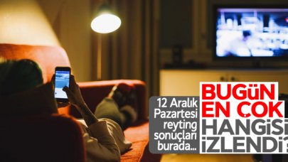 12 Aralık 2022 Pazartesi reyting sonuçları (Esra Erol'da, Yasak Elma, FOX Ana Haber, Bir Küçük Gün Işığı)