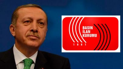 Basın İlan Kurumu'nun denetimi Cumhurbaşkanlığı İletişim Başkanlığı'nda