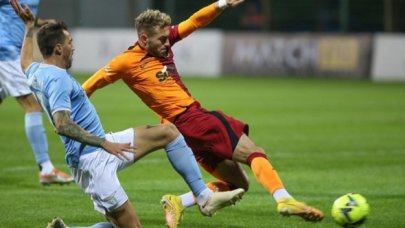 Galatasaray, Lazio ile oynadığı hazırlık maçında üstünlüğünü koruyamadı