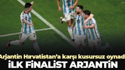 Arjantin kupanın bir sapından tuttu, Messi ve arkadaşları finalde!