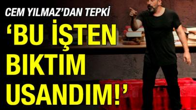 Cem Yılmaz: Bıktım usandım... Sürekli taciz var!