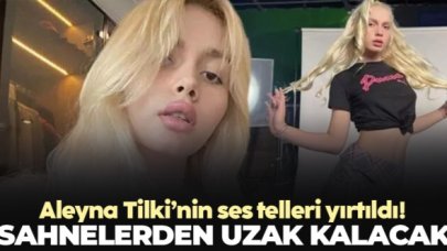 Aleyna Tilki'nin ses telleri yırtıldı! Sahnelerden uzak kalacak