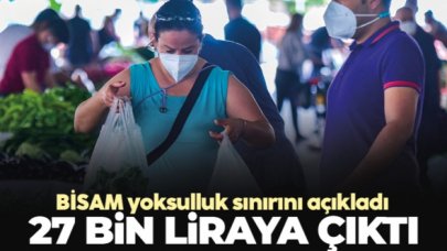 Yoksulluk sınırı 27 bin lira oldu