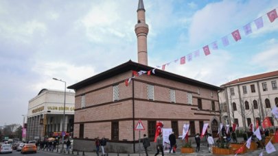 Ankara'da tarihi cami açıldı