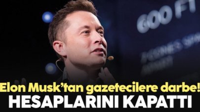 Elon Musk gazetecilerin Twitter hesaplarını kapattı!