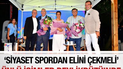 Siyaset spordan elini çekmeli