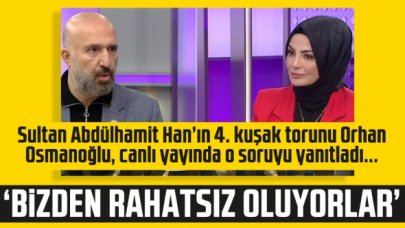 Orhan Osmanoğlu: Bizden rahatsız olan bir kesim var