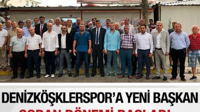 Denizköşkler'e yeni başkan