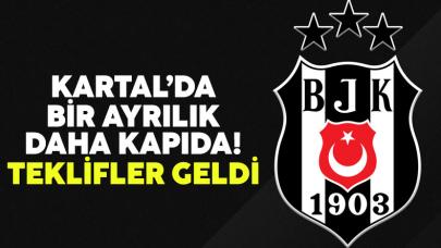 Beşiktaş'ta bir ayrılık daha kapıda! Yıldız oyuncuya teklifler geldi