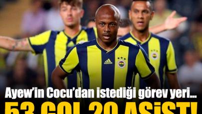 Ayew'den sol kanat isteği