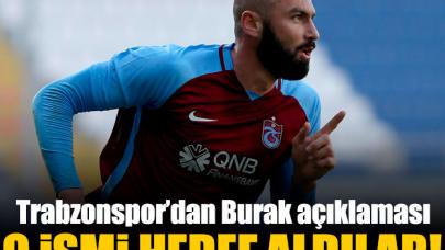 Trabzonspor'dan Burak Yılmaz açıklaması