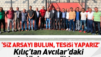 Arsayı bulun tesisi yapalım