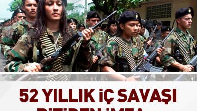 52 yıllık iç savaşı bitiren imza