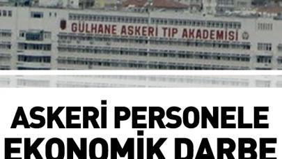 Askeri personele ekonomik darbe