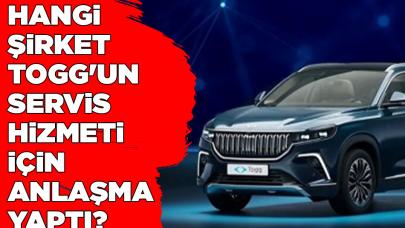 Hangi şirket Togg'un servis hizmeti için anlaşma yaptı?