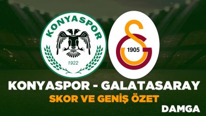 Konyaspor Galatasaray maçı kaç kaç bitti? Geniş özet izle