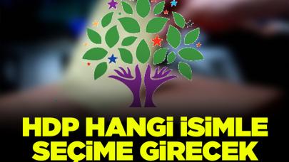 HDP hangi isimle seçime girecek?