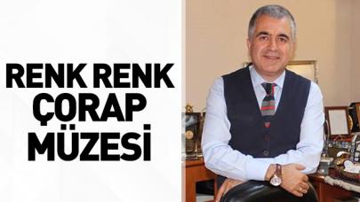 Renk renk çorap müzesi