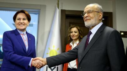 Karamollaoğlu, Akşener'i ziyaret etti