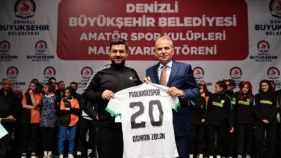 Denizli Büyükşehir Belediyesi'nden amatör spor kulüplerine destek