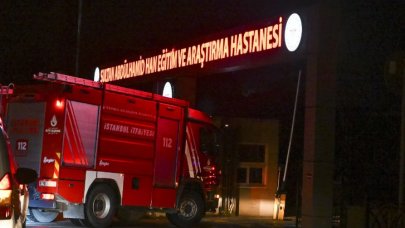 Üsküdar'da hastane yangını: 1 kişi hayatını kaybetti