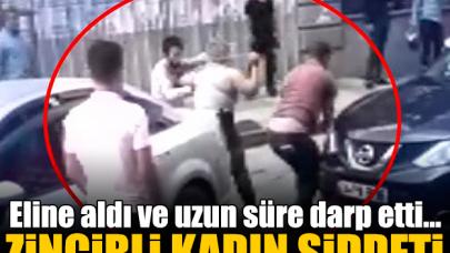 Zincirli kadın şiddeti