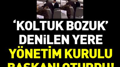 THY'den skandal uygulama! 'Koltuk bozuk' denilen yere genel müdür oturdu