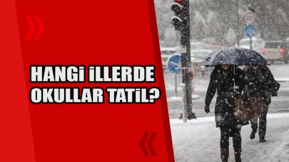 Hangi illerde okullar tatil?