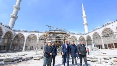 Bakan Ersoy: Sultanahmet Camii'ni bayram namazında yeniden ibadete açacağız