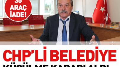 CHP'li belediyeden küçülme kararı