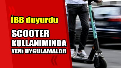 İBB duyurdu: Scooterlar için yeni eylem planı