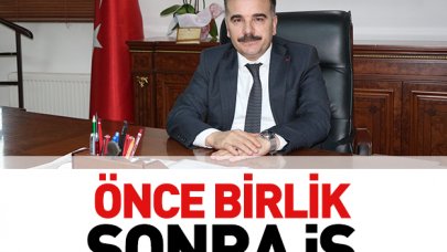 Önce birlik sonra iş