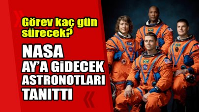 NASA, Artemis II insanlı Ay görevinde yer alacak 4 astronotu tanıttı