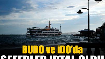 İDO ve BUDO'da sefer iptalleri var