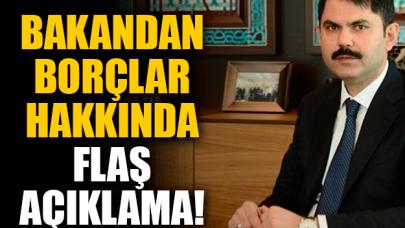 Bakan Kurum'dan çok kritik açıklama