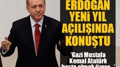 Erdoğan TBMM'nin açılışında konuştu