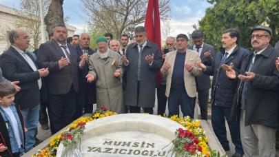 Milli Yol Partisi lideri Çayır’dan Muhsin Yazıcıoğlu’nun kabrine bayram ziyareti