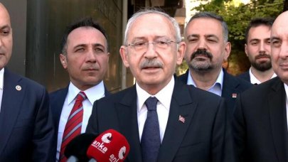 Kılıçdaroğlu, Memur Teoman'ı evinde ziyaret etti