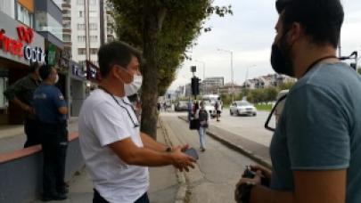 Maske takmadığı için ceza yedi; 'Karım benimle kavga eder' dedi