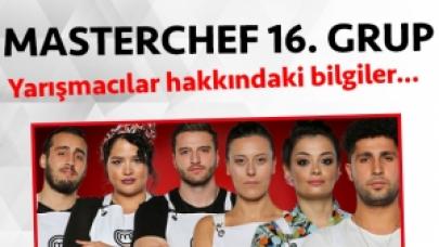 Masterchef Türkiye 2. sezon 16. grup yarışmacı adayları