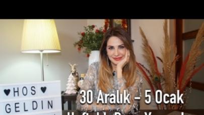 Hande Kazanova 30 Aralık - 5 Ocak Burç Yorumları