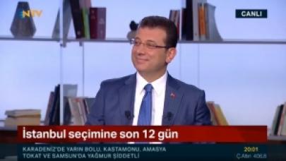 Ekrem İmamoğlu Star TV ve NTV ortak yayın canlı izle