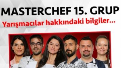 Masterchef Türkiye 2. sezon 15. grup yarışmacı adayları