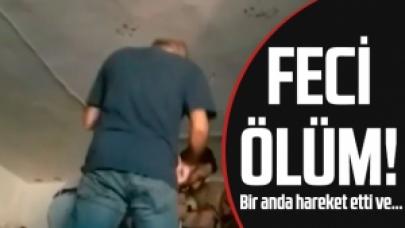 Asansör boşluğunda feci ölüm