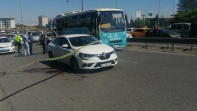 Bahçelievler'de trafikteki amca yeğen kavgası kanlı bitti!