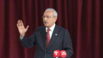 CHP lideri Kılıçdaroğlu: Bir evde bir işsiz varsa, bilin ki o evde huzur yoktur