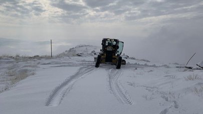 Tunceli’de 47 Köy Yolu Kardan Kapandı