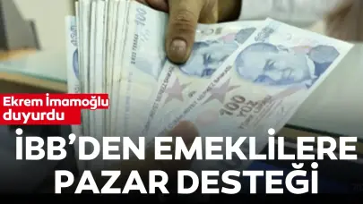 İBB'nin emeklilere pazar desteği başlıyor: Başvurular ne zaman, koşulları neler?