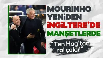 Jose Mourinho İngiliz basınında yeniden manşetlerde!