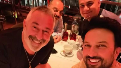 Ünlüler buluşması! Megastar Tarkan, Cem Yılmaz ile bir araya geldi!